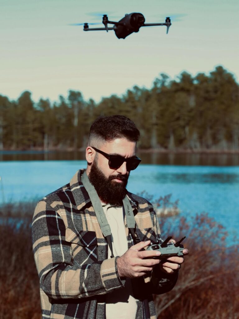 Aida Visuals — drone capture in the field